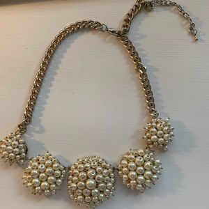 Baublebar pearl statement necklace